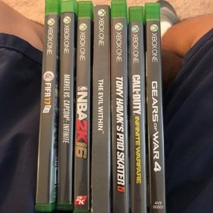 Lot of Xbox one games